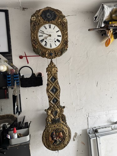 Französische comtoise uhr 19 - französische,
