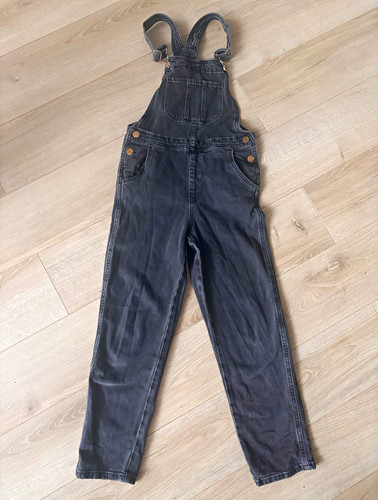 Denim mädchen latzhose - denim,
