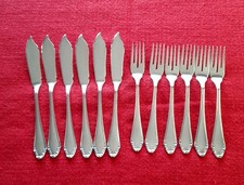 Fischbesteck 90 versilbert