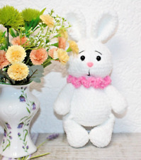 Amigurumi gehäkelt *Unikat* Hase weiss Handarbeit  Geschenk