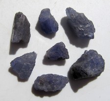 Tansanit, 43 Ct. Rohsteine, Edelsteine, Kristalle  (E1737)