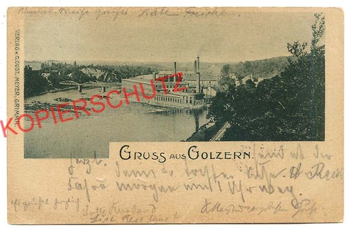 Postcard 1903 greeting - greeting, from
