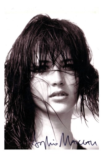 Sophie marceau autogramm - sophie, ++autogramm++