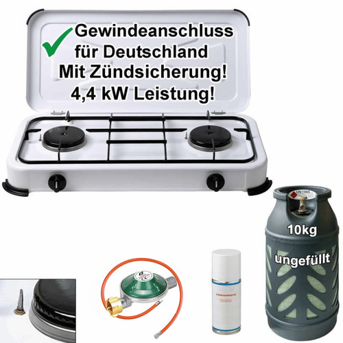 Camping gaskocher flammig - gaskocher, 2-flammig