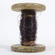 alte Holzrolle Rolle Holz mit