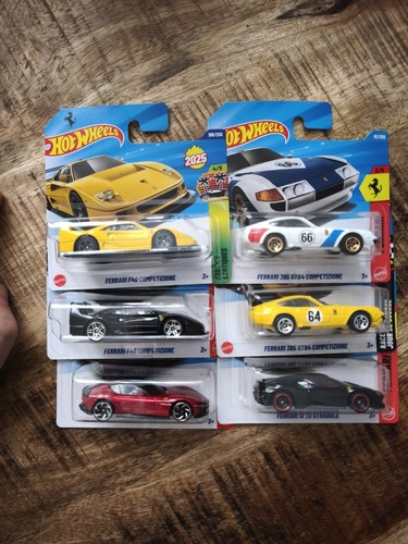 Hot wheels konvolut - hot, ferrari