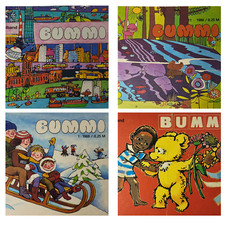 BUMMI Sammelband oder Heft DDR Kinder Comic Geschichten Alltag Auswahl