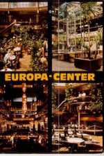 Postkarte : BERLIN  - Ku`damm , EUROPA Center  (Schikkus) 1988 gestempelt