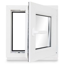 Kellerfenster Kunststoff weiß Dreh-Kipp 95x95 cm(BxH) DIN Rechts 3 -fach Glas