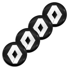 4x 56mm Renault Logo Emblem