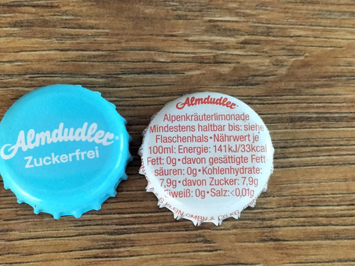 Kronkorken almdudler soft - kronkorken,,