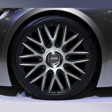 4x Radzierblenden Radkappen 15 Zoll Satz Orden Pro Schwarz Silber Blenden Blende