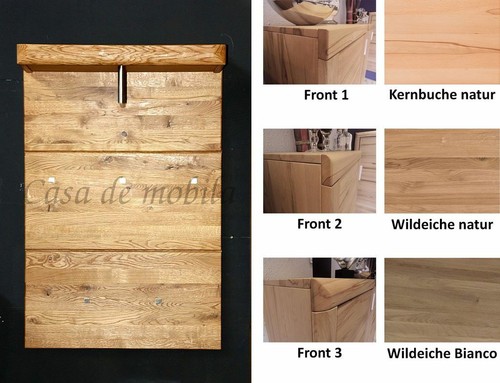Massivholz wandgarderobe - massivholz,