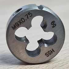 M9 x 0,75 Schneideisen Feingewindeschneider Gewindeschneideisen Gewindeschneider