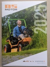 AS MOTOR Hochgrasmäher Kreiselmäher Geräteträger AufzitzmäherbProgramm Prospekt
