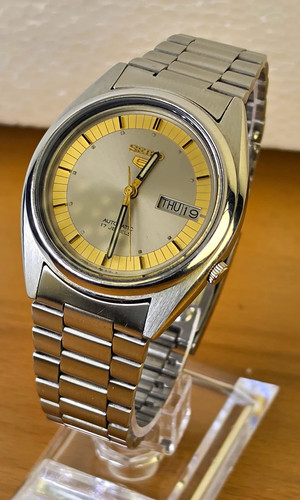 Seiko automatik herren uhr - 5,