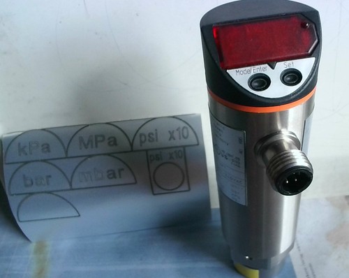 Ifm drucksensor mit - drucksensor, display