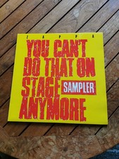 Frank Zappa ‎– You Can't Do That On Stage Anymore Sampler 2xVinyl