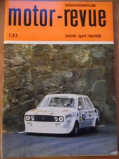 Tschechoslowakische MOTOR REVUE 1 - 1983 * Jawa Salon Paris Six-days Speedway