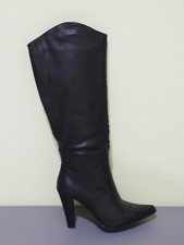 Sammler, High Heel Stiefel, Größe 39, schwarz, Absatz ca. 10 cm