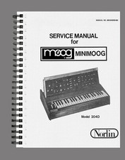 Moog minimoog 204d - 204d, manual