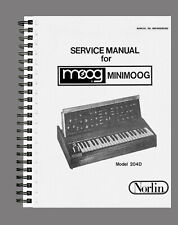 MOOG MINIMOOG 204D SHOP MANUAL