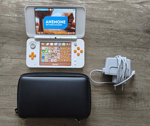 New 2ds orange - orange, weiß