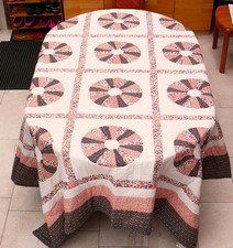 Tagesdecke Bettüberwurf 280 x  210 cm Baumwolle Doppelbett Patchwork wie neu!