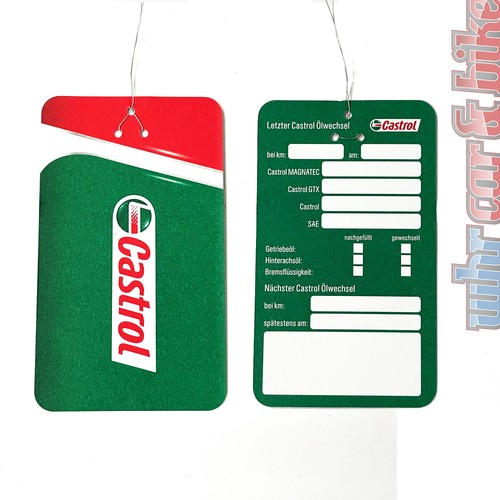 Castrol ölwechselanhänger - castrol,