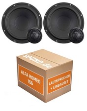 Lautsprecher vorne Eton Gravity ECP-G6 für Alfa Romeo 156 | 2x Tief-Mitteltöner 