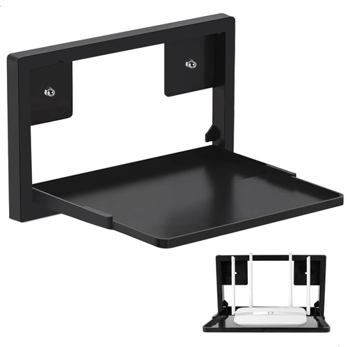 Router wall mount bracket - wall,