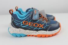 Neue Geox Halbschuhe Gr. 24 Tuono blau orange Sneaker Schuhe Jungen