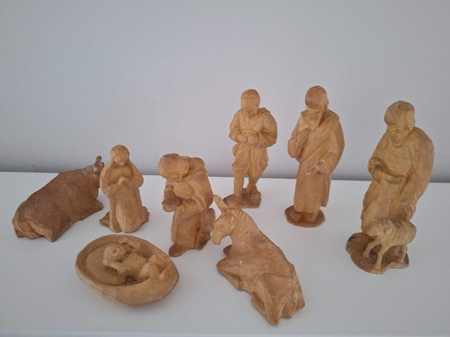 Krippenfiguren holz geschnitzt - krippenfiguren,