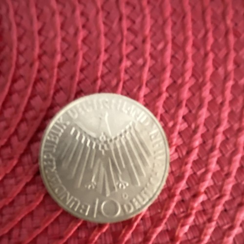 Gedenkmünze brd 1972 - 10,