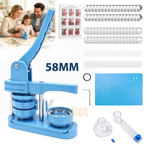 Drehbare buttonmaschine set - buttonmaschine, 58