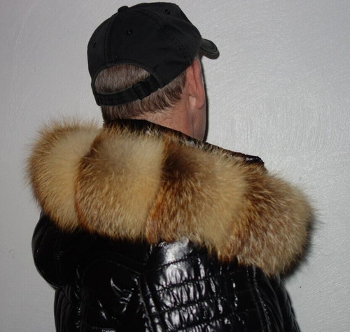 Fuchs pelz kapuze kragen xxl - fuchs,