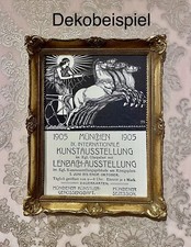 Großes Jugendstil Plakat der IX. Kunstausstellung in München 1905 - F. von Stuck
