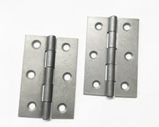 Paar 75 mm Schwerlast Stahl Stoßscharnier selbstfärbend Tür Tor Kasten Scharniere