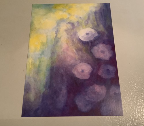 Kunst postkarte lichtweben - 1, postkarte,