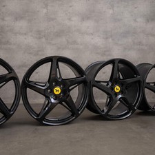 Originale Ferrari 458 Spider 20 Zoll Felgen 262892 262893 schwarz seidenmatt