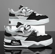 Trendige Sneaker Schwarz /