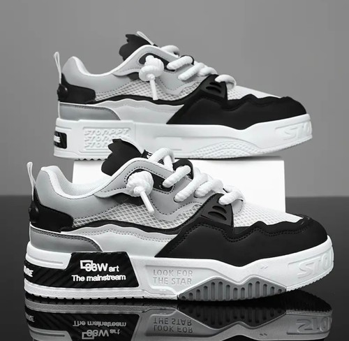 Trendige sneaker schwarz - sneaker, /