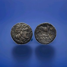 IONIA , Miletos - 313–290 v. Chr. : Bronze - Apollon, Lion, Star - #1009