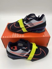 CD3463-400 Nike Romaleos 4 Schwarzened Cyber blau Herren Turnschuhe Sportschuhe