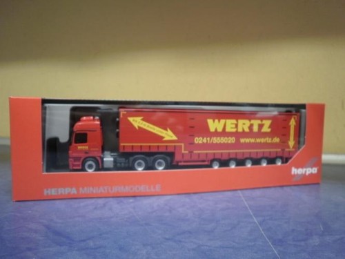 Herpa lkw actros mp3 l - mb,