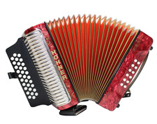 Handharmonika , Hohner Corona II , A-D-G, neuwertig