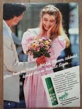 ORIGINAL REKLAME WERBUNG 1984