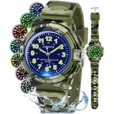 Kinderuhr 7-Farbige  Quartz