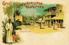 Deutsche Kolonien; Deutsch-Ostafrikanische Ausstellung-DARESALAM, Barra Rasta