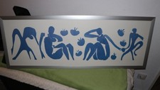 Ikea Kunstdruck Leinwandbild Alurahmen 120 x 50cm - Matisse Affen und Frauen